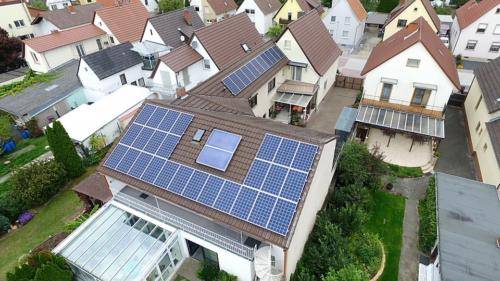 Privathaus, Haßloch Photovoltaik