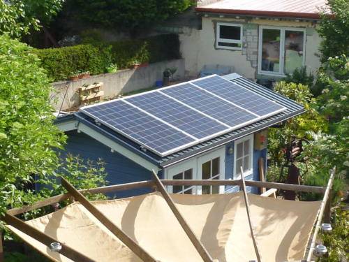 Gartenhaus, Haßloch Steckdosenmodul