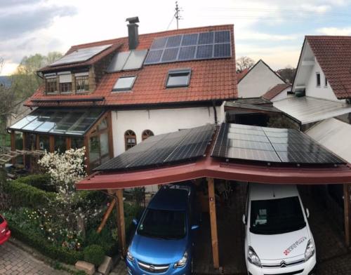 Carport, Kirrweiler Photovoltaik